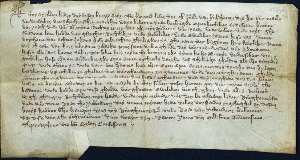 Erste urkundliche Erwähnung